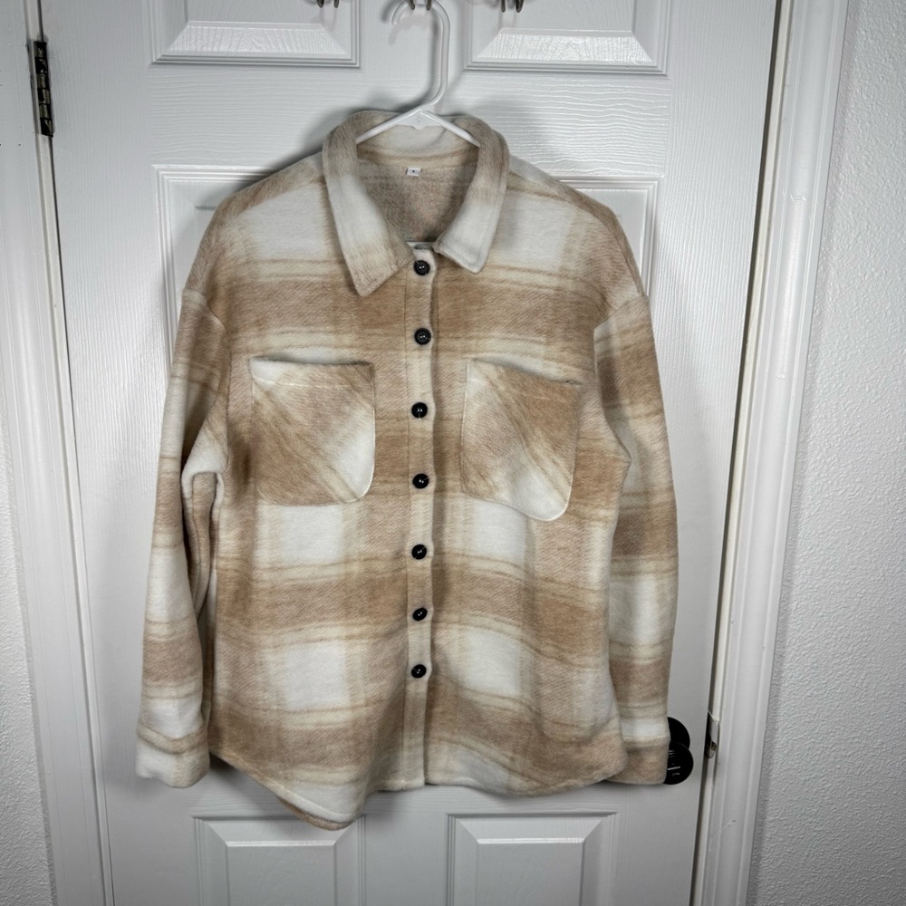 Thick and Cozy Cream Knit Sweater‎